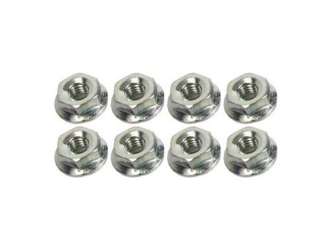 Porca M4 Flange Serrilhada