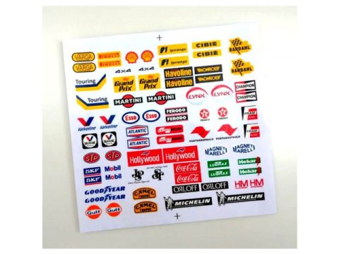 Adesivos Decorativos I - Logotipos Diversos