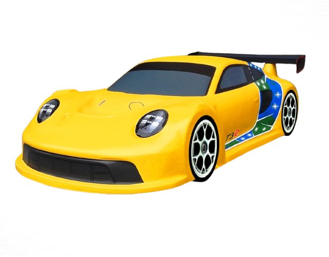 Porsche 911 GT3R 1/10 190mm Light Weight - Imagem 5