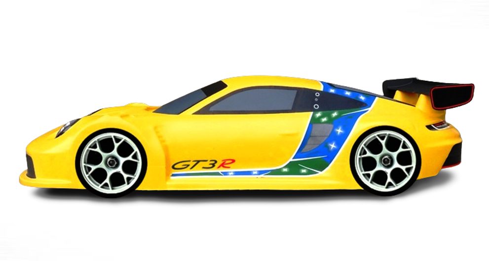 Porsche 911 GT3R 1/10 190mm Light Weight - Imagem 6