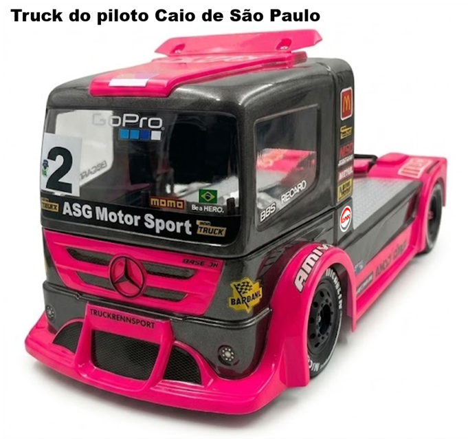 Actros I Copa Truck BR 1/10 190mm - Imagem 15