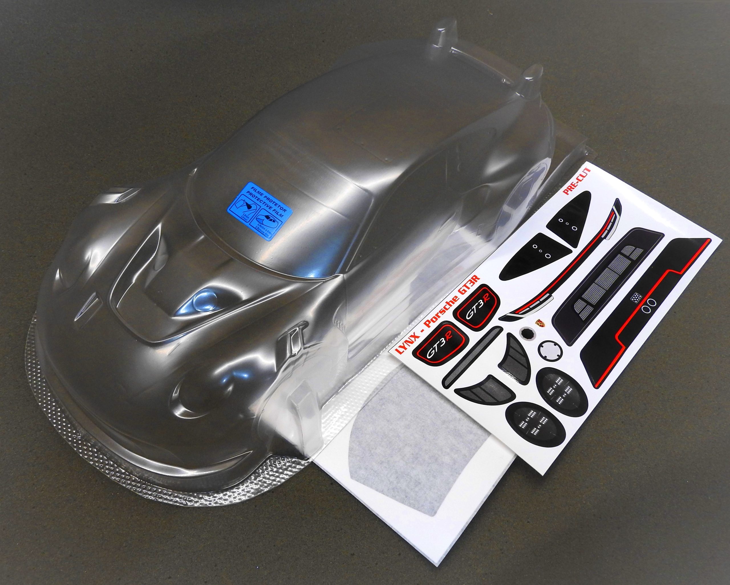 Porsche 911 GT3R 1/10 190mm Light Weight - Imagem 4