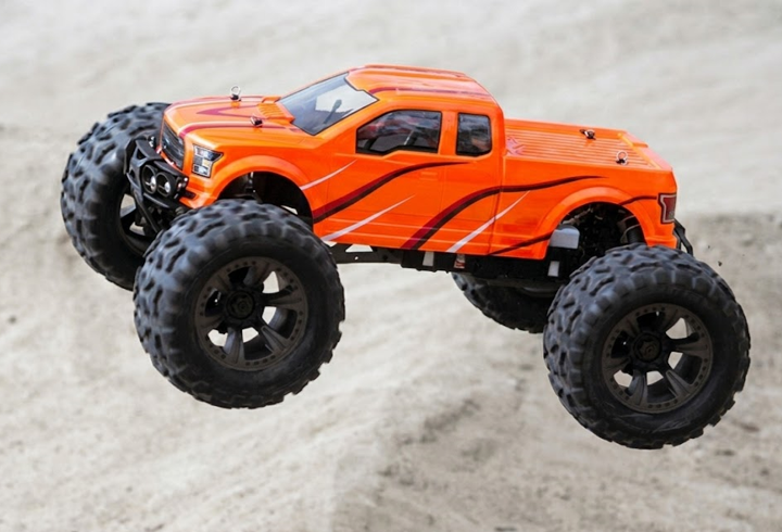 F 150 Raptor Monster 1/10 & 1/8 - cabine estendida - Imagem 4