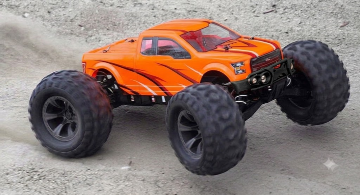 F 150 Raptor Monster 1/10 & 1/8 - cabine estendida - Imagem 5
